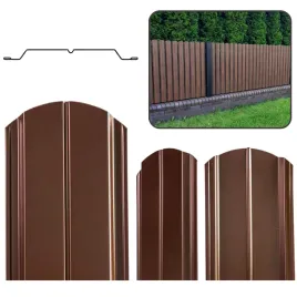 gaja-sztacheta-metalowa-ogrodzeniowa-ocynk-dwustronna-braz-polysk-75cm