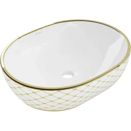 mexen-viki-umywalka-nablatowa-48-x-35-cm-biala-zlota-wzor-kratka