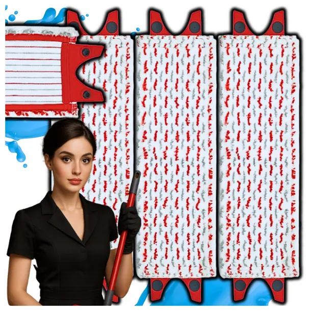 4X WKŁAD DO MOPA VILEDA ULTRAMAX XL 42CM PŁASKI NAKŁADKA ZAPAS ULTRAMAT 42