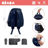 beaba-plecak-dla-mamy-san-francisco-blue-snake