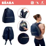 beaba-plecak-dla-mamy-san-francisco-blue-snake