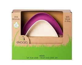 miseczka-i-talerzyk-purple-bioplastik-ekoala