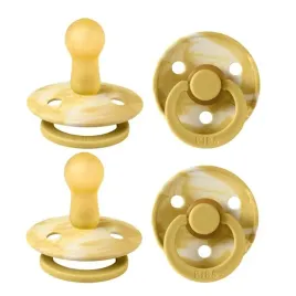 tie-diy-collection-2-pack-smoczek-uspokajajacy-kauczuk-hevea-mustard-ivory