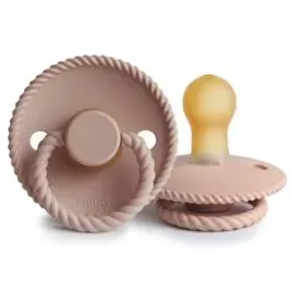 smoczek-rope-kauczuk-blush-rozmiar-1-frigg