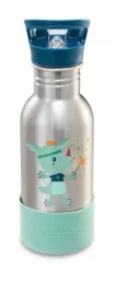 bidon-600-ml-ze-stali-nierdzewnej-ze-slomka-magiczny-smok-joe-lilliputiens