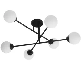 lampa-wiszaca-sufitowa-zyrandol-czarna-kule-led