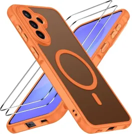 etui-do-galaxy-a37-5g-magnetyczne-z-magsafe-matowe-czarne-case-2x-szklo