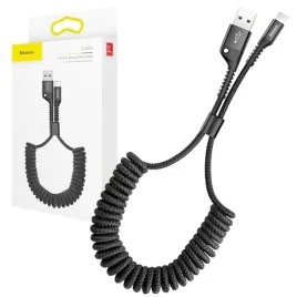 baseus-mocny-kabel-przewod-sprezynowy-usb-do-lightning-iphone-2a-1m