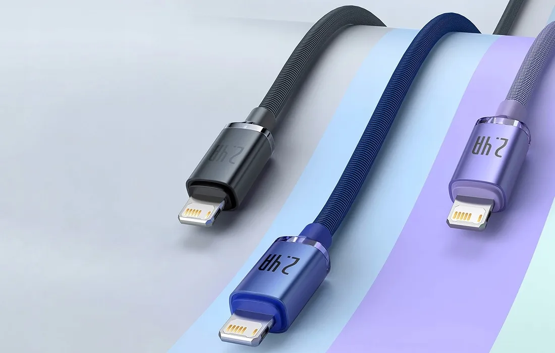 mocny-kabel-usb-do-lightning-iphone-ipad-przewod-oplot-2m-2-4a-baseus-stan-nowy
