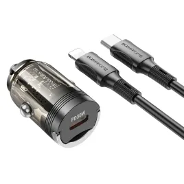 ladowarka-samochodowa-borofone-usb-c-pd-30w-3a-z-kablem-usb-c-do-iphone