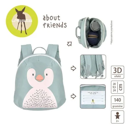 plecak-mini-about-friends-pingwin-lassig