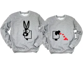 bluzy-zabawne-dla-pary-dla-par-kroliczek-krolik