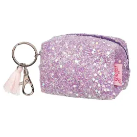 brokatowy-portfel-etui-dla-dzieci-z-breloczkiem-lyna-liliowy-souza