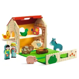drewniana-farma-z-figurkami-softi-farm-djeco