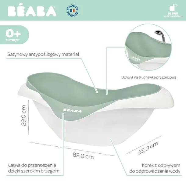 wanienka-cameleo-sage-green-beaba