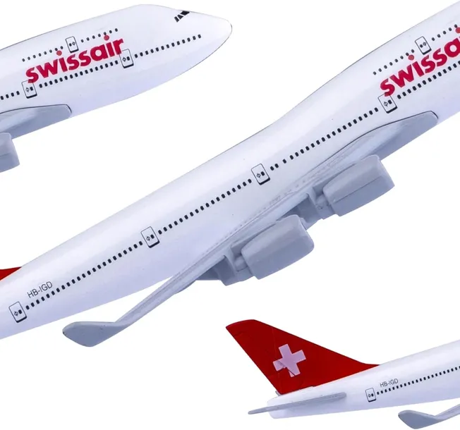 model-samolotu-boeing-b747-swissair-stan-nowy