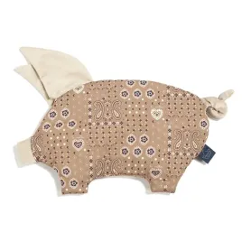 poduszka-sleepy-pig-velvet-bandana-mocca-la-millou