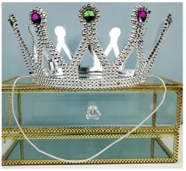 srebrna-korona-krolowej-kostium-stroj-bal-urodziny