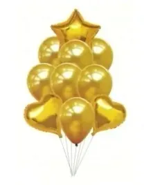 balony-zlote-silikonowe-foliowe-zestaw-10-szt