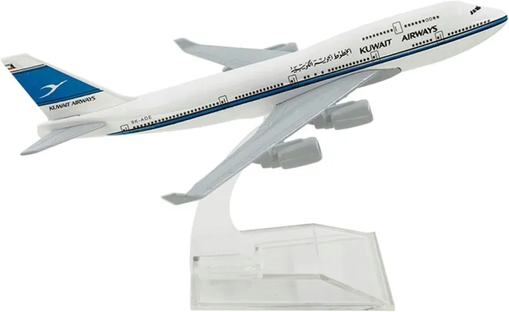model-samolot-boeing-b747-kuwait-airways-stan-nowy