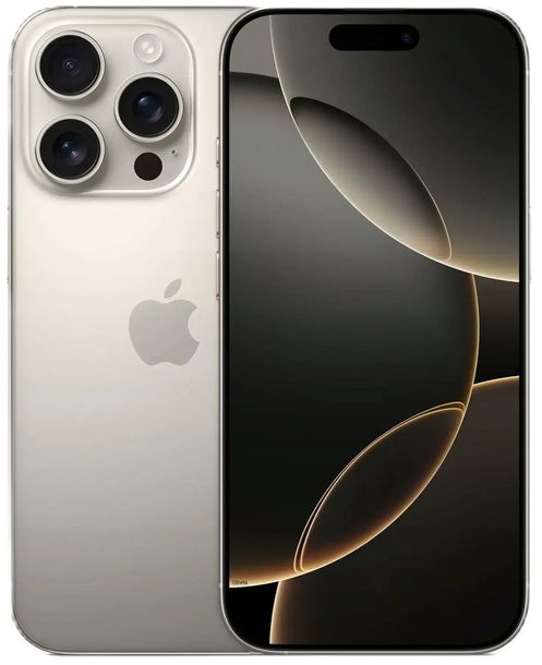 Smartfon Apple iPhone 16 Pro Max 256 GB Tytan naturalny - IDEALNY