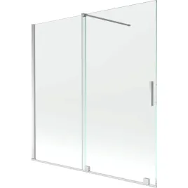 mexen-velar-parawan-nawannowy-160x150-cm-szklo-chrom-transparent
