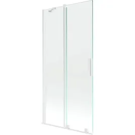 mexen-velar-parawan-2-skrzydlowy-90x150-cm-bialy-szklo-hartowane
