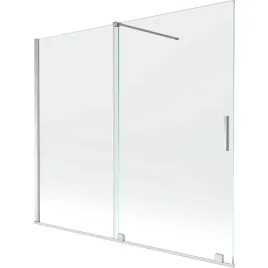 mexen-velar-parawan-nawannowy-180x150-cm-2-skrzydlowy-chrom-transparent