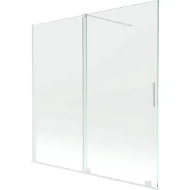 mexen-velar-parawan-2-skrzydlowy-160x150cm-transparent-bialy