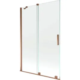 mexen-velar-parawan-rozsuwany-120x150-cm-rozowe-zloto-szklo-transparentne