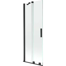 mexen-velar-parawan-wanna-2-skrzydlowy-75x150cm-czarny-transparentny