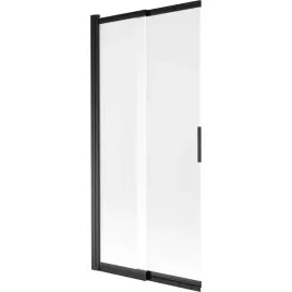 mexen-fox-parawan-85x150-cm-2-skrzydlowy-szron-czarny-przesuwny