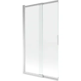 mexen-fox-parawan-przesuwny-100x150-cm-szklo-chromowane-2-skrzydlowy