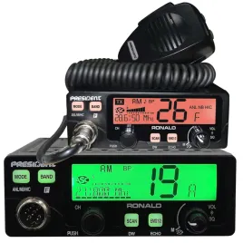 cb-president-ronald-do-13w-am-35w-fm-z-pasmem-1012m-12-czterdziestek