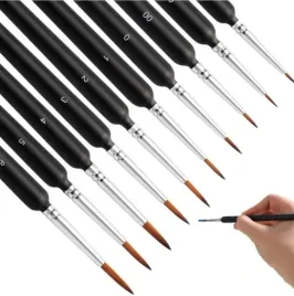 pedzle-malarskie-artystyczne-do-malowania-nylonowe-do-farb-zestaw-11szt