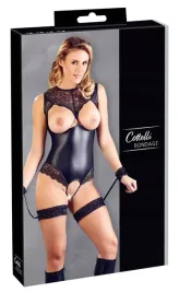 bielizna-damska-czarne-skorzane-body-vinyl-lack-xl