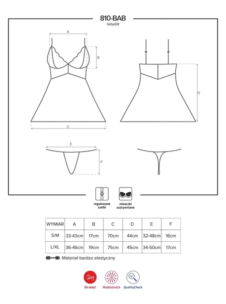 biala-koszulka-stringi-komplet-obsessive-s-m-dekolt-szpic