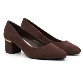 brazowe-czolenka-na-slupku-damskie-komfortowe-eleganckie-buty-ekoskora-6cm