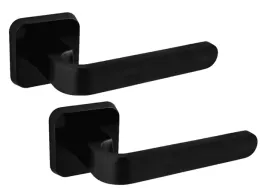 nomet-lux-klamka-as-czarny-gleboki-mat-p61-rozeta-kwadrat-owal