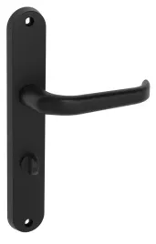 nomet-standard-line-klamka-pegaz-czarny-mat-rozstaw-72-z-blokada-wc