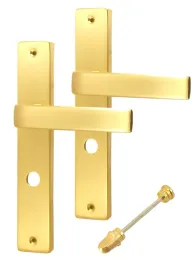 domino-klamka-soleno-zlota-matowa-szczotkowana-rozstaw-72mm-z-blokada-wc
