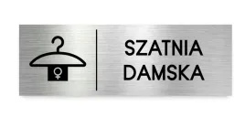 tabliczka-szatnia-damska-30x10-cm-dibond-elegancka