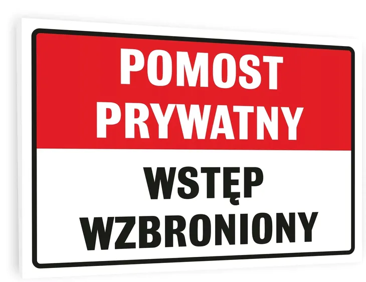 tabliczka-pomost-prywatny