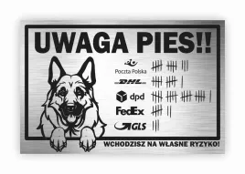 tabliczka-uwaga-pies-aluminiowa-32x21