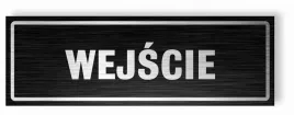tabliczka-wejscie-30x10-cm-dibond-uv-elegancka