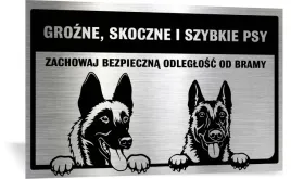 tabliczka-aluminiowa-uwaga-skoczne-psy-dwa-psy-uv