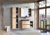 szafka-z-lustrem-devon-100-cm-dab-grafit-stan-nowy