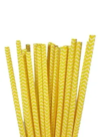 slomki-rurki-papierowe-zolte-zygzag-25szt