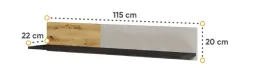 polka-wiszaca-qba-pokoj-mlodziezowy-geometryczna