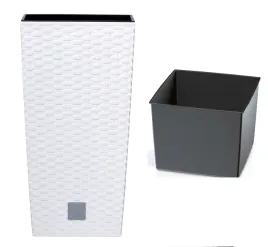 doniczka-rato-wysoka-drts225-z-wkladem-or-bialy-prosperplast-drts225-s449